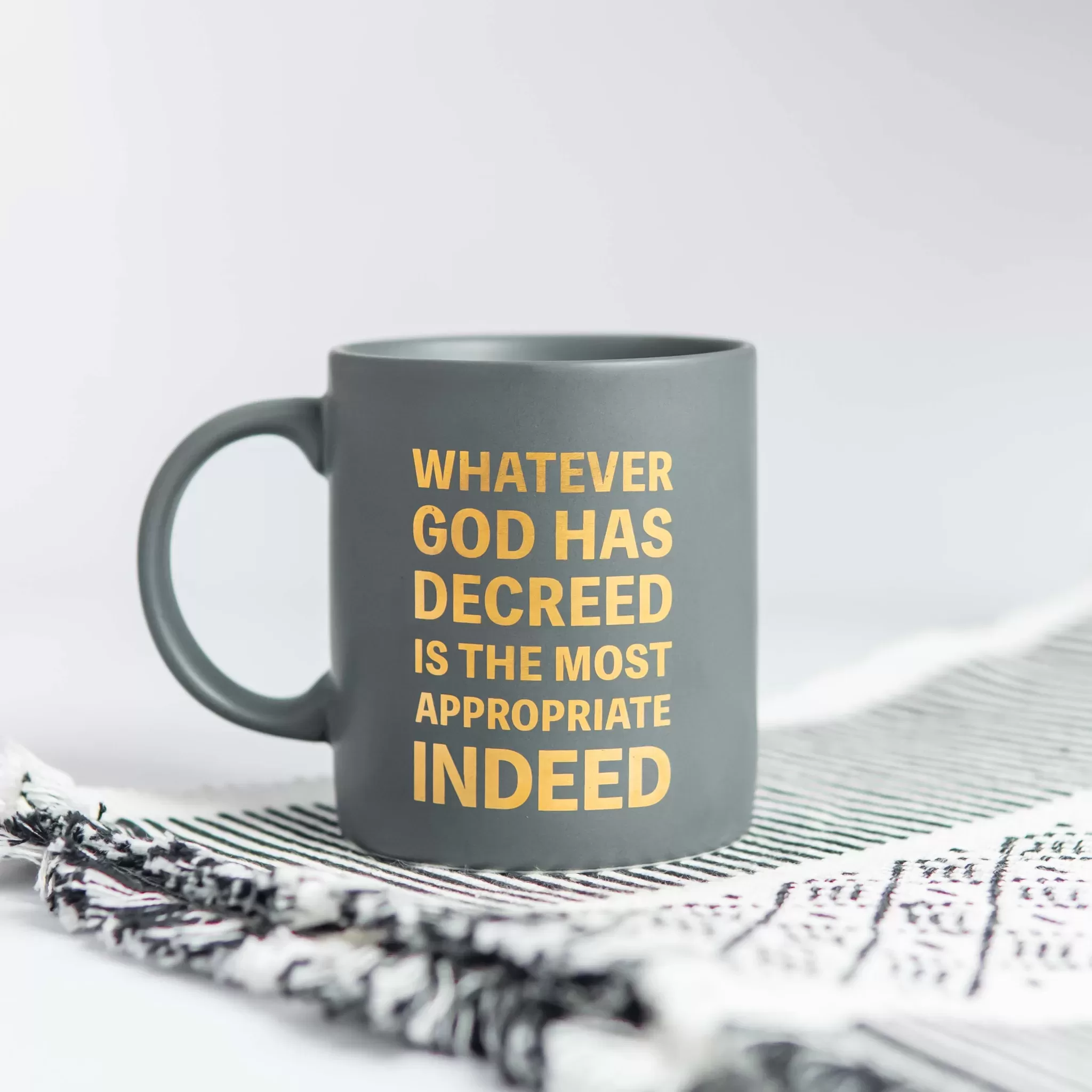 Whatever God Has Decreed is the Most Appropriate Indeed Mug